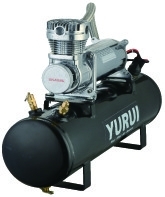 ضاغط خزان الهواء YURUI مع خزان 2.5 جالون لخزان ضغط هواء السيارة