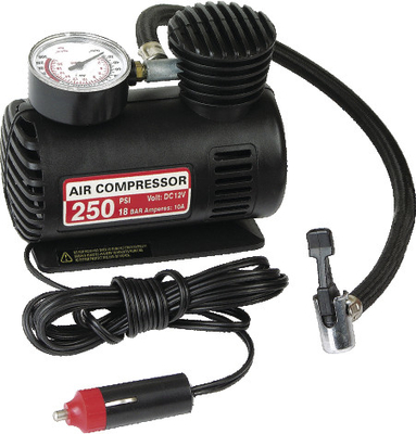 ضاغط هواء للسيارة DC12V متين مع مفتاح تشغيل / إيقاف ضمان لمدة سنة واحدة