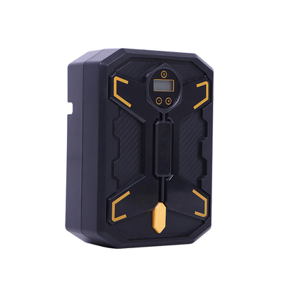 مصباح LED سيارة DC12V ضاغط الهواء المقياس الرقمي لإطارات السيارات تضخم