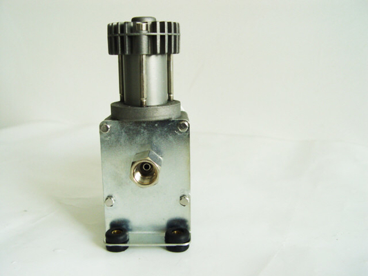 مضخة تعليق هواء كروم أحادية 120psi 12 فولت خرطوم رصاص غير قابل للصدأ YURUI 6273R