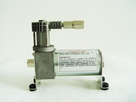 سعر جيد مضخة تعليق هواء كروم أحادية 120psi 12 فولت خرطوم رصاص غير قابل للصدأ YURUI 6273R الانترنت