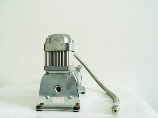 واحد 150psi 12V 1/4 "ضاغط التعليق الهوائي فضي شديد التحمل