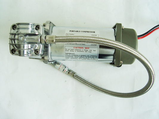 ضاغط الهواء الفولاذي 150psi Romote فلتر الهواء كروم YURUI 6455BH