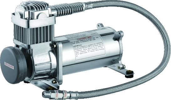 1/4 "ضاغط التعليق الهوائي 200psi ضاغط وخزان أحادي 12 فولت