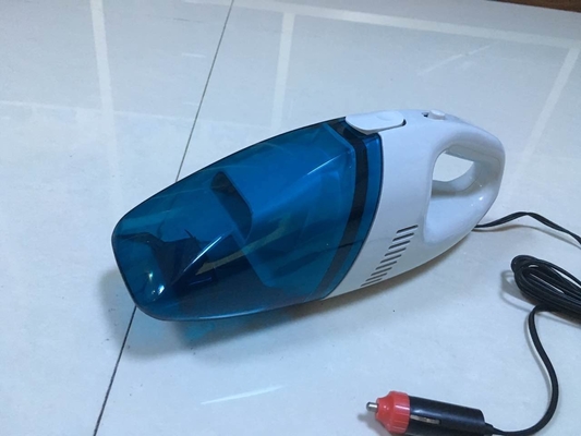 DC12V ABS 60W الأزرق مكنسة كهربائية محمولة للسيارة فلتر هواء دقيق للغاية