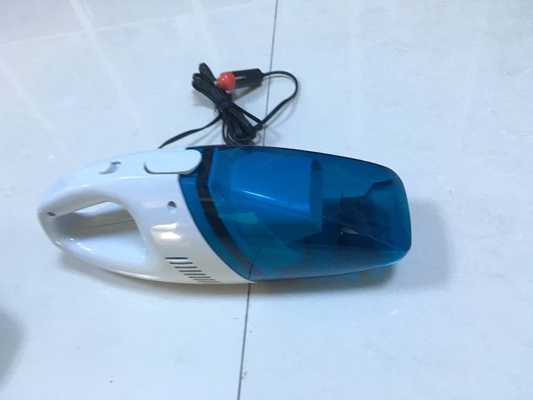 DC12V ABS 60W الأزرق مكنسة كهربائية محمولة للسيارة فلتر هواء دقيق للغاية