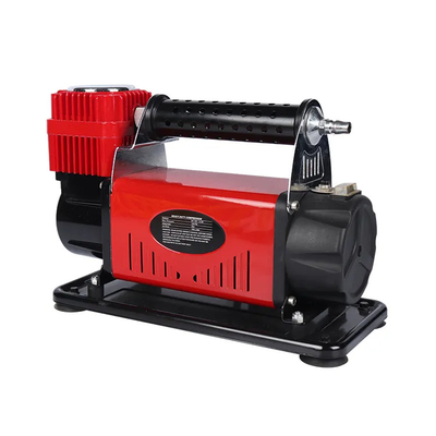 مكبس هواء للسيارات DC12V مع مقياس الضغط مضخم هواء إطارات السيارات مكبس هواء أسطوانة واحدة