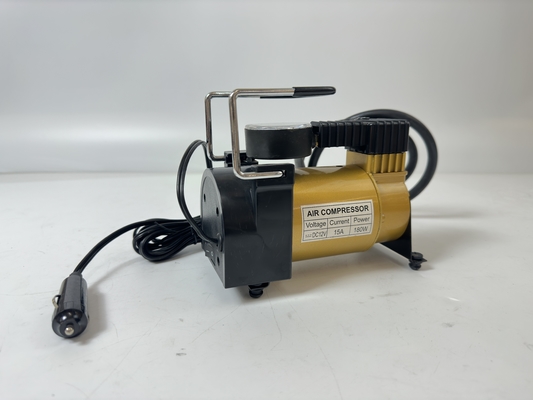 مضخم إطارات واحد الأسطوانة DC12V للسيارة المحمول ضغط الهواء العالي ضغط الهواء الصغير ضغط الهواء ضخم إطارات للسيارة