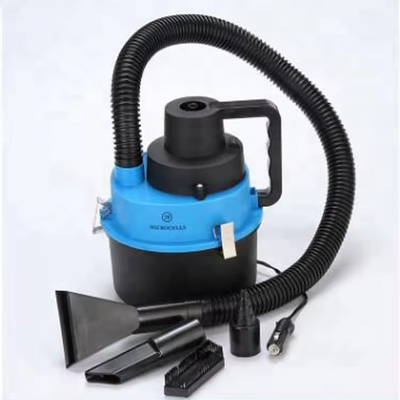 DC12V مغسلة سيارات رطبة وجافة المكنسة الكهربائية المنظفة البلاستيكية المحمولة لسيارة
