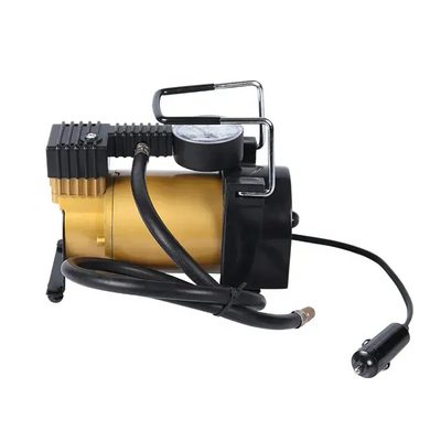 سعر جيد ضاغط الهواء المعدني المحمول DC12v واحد الاسطوانة مضخة ضخ إطارات السيارة ضخ سريع الانترنت
