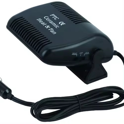 المروحة البلاستيكية تبريد مروحة السيارة تسخين مروحة السيارة تسخين مروحة PTC السيراميك DC12V تسخين السيارات