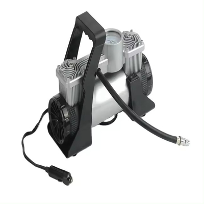 مضخم إطارات السيارات Dc 12v المعدنية الضغط مضغوط الهواء السيارات مع صندوق بلاستيكي