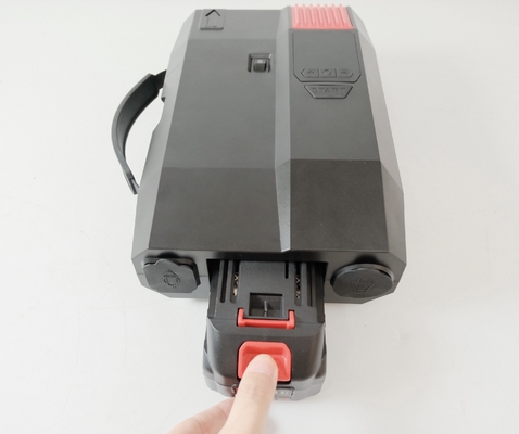 مضخة 12 فولت الكهربائية مع البطارية و AC110V-220V العمل لفترة طويلة 20psi مع شاشة