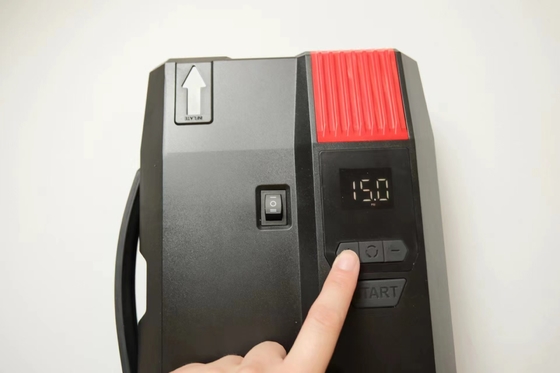 مضخة AC110V-220V مع بطارية الليثيوم القابلة لإعادة الشحن
