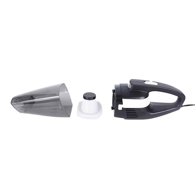 مكبر كهرباء سيارات يدوية DC12V مع مصباح إشعال السجائر LED بلاستيكي أسود