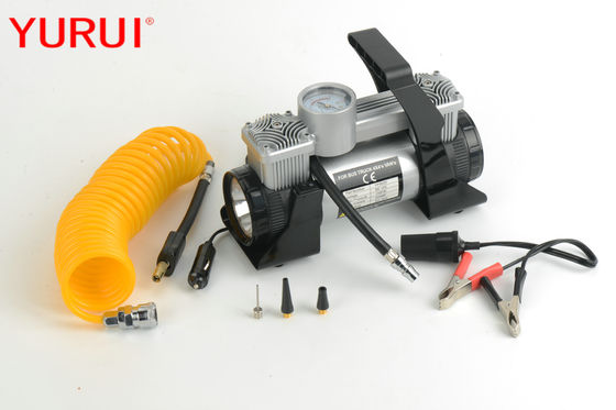 مضغوطات هواء محمولة للسيارات ذات القيادة الخفيفة الثقيلة DC12v مع صندوق أدوات