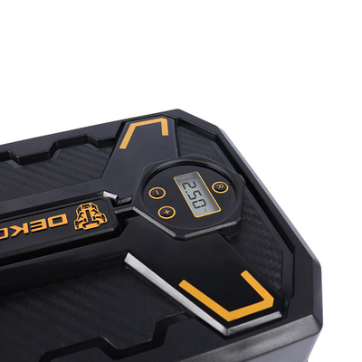 DC12v مضغوط الهواء ABS المحمول للسيارات مع مقياس رقمي
