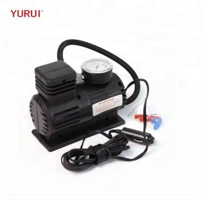 سيارة بلاستيكية صغيرة محمولة ضاغط الهواء DC12v مع سدادة السجائر