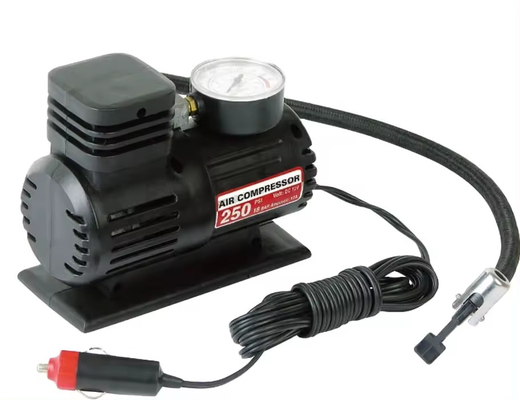 Dc12v سيارات محمولة ميني ABS ضاغط الهواء لضغط الإطارات مع مغلقة السجائر