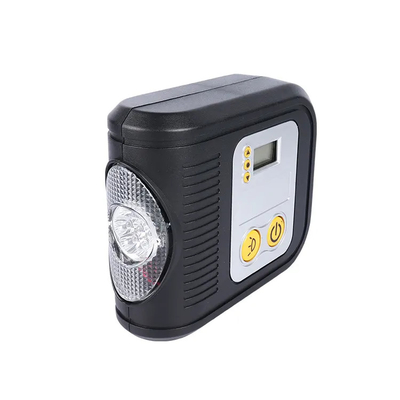 شاشة رقمية ضاغط هواء سيارة محمول لضخ إطارات السيارة مع ضوء LED