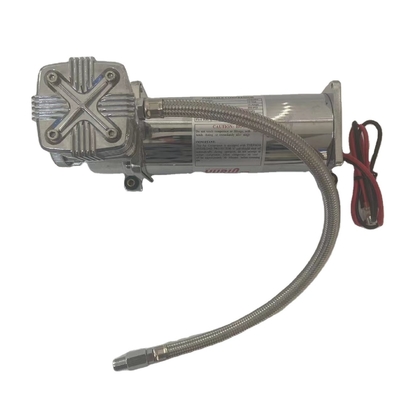 ضاغط تعليق الهواء للسيارات الكروم DC12V مع ضوضاء منخفضة