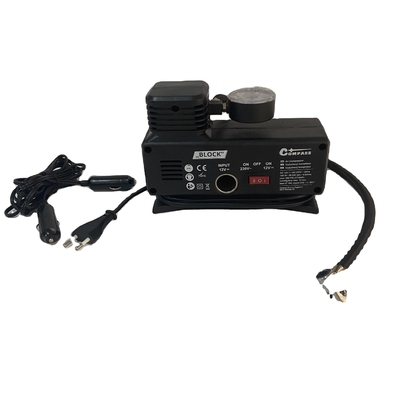 AC110-230V/DC12V التيار المتغير عجلة سيارة ضاغط الهواء مع فوهة