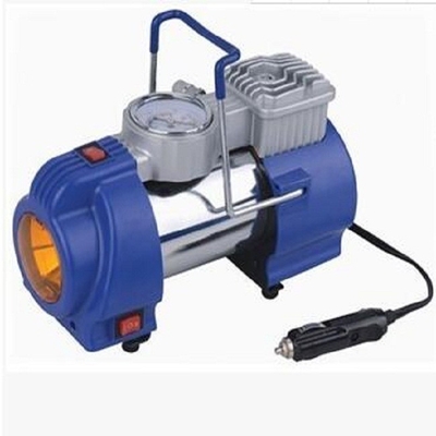 ضواغط هواء السيارة المعدنية الصالحة للشرب 12v 100psi OEM مع مقياس المصباح