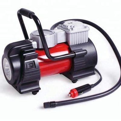 ضواغط هواء السيارة المعدنية الصالحة للشرب 12v 100psi OEM مع مقياس المصباح