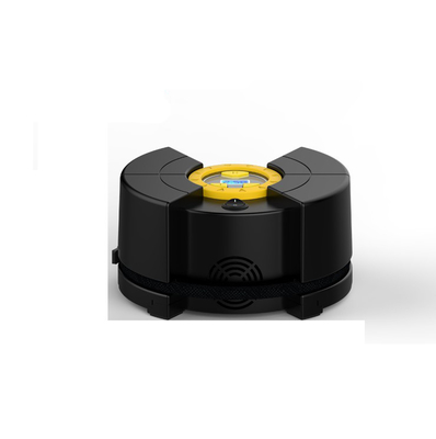150psi ضاغط هواء بلاستيكي للسيارة أسود أصفر اللون لإطارات السيارات