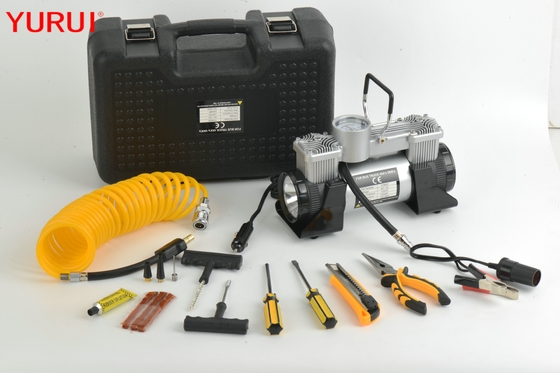 12v 180w 150psi المحمولة سيارة الهواء كونبريسور مضخة الإطارات المعدنية مع الضوء