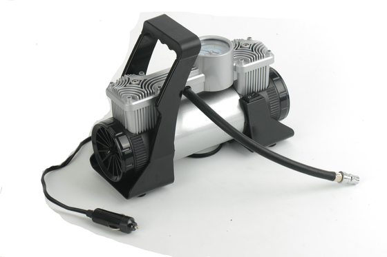 DC12v مفكّك هواء سيارة محمول مضخم إطارات مع صندوق بلاستيكي