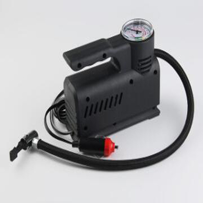 ضواغط هواء للمركبة البلاستيكية Dc12v ، مضخة هواء محمولة سوداء للصدمات Yf632