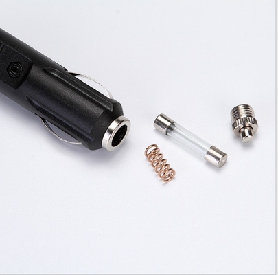 ضاغط هواء معدني صغير 140psi أسود وفضي للسيارة