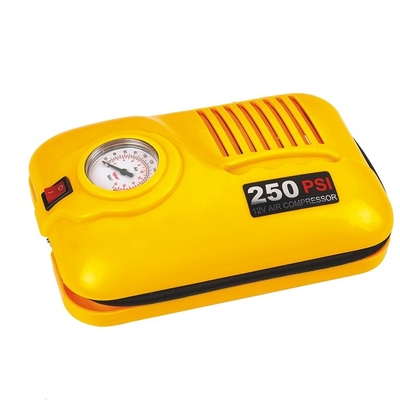 سعر جيد ضاغط هواء للسيارة 250psi مادة بلاستيكية ، ضاغط هواء للسيارة 2 في 1 تيار مستمر 12 فولت الانترنت