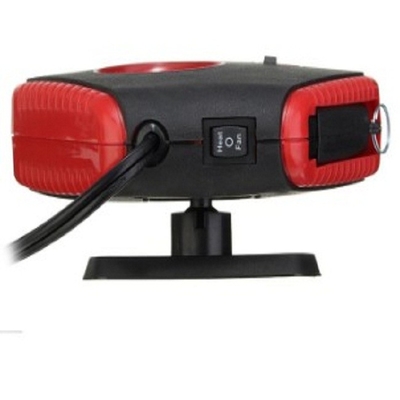 ABS Dc12v محمول PTC السيراميكية مروحة سيارات سخانات مع ضوء LED