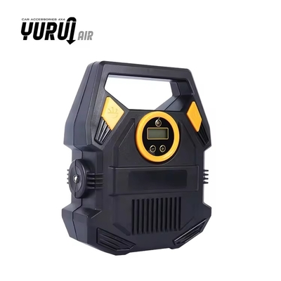 مضخات إطارات محمولة للسيارات مضخة هواء 12 فولت مع ضوء