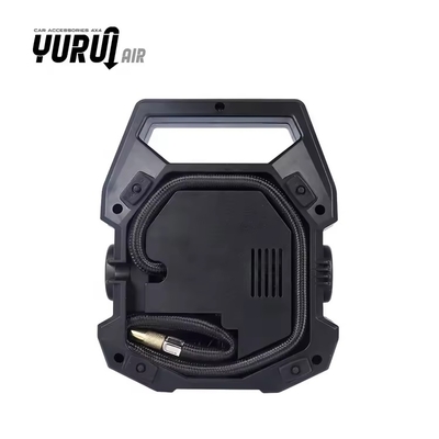 مضخات إطارات محمولة للسيارات مضخة هواء 12 فولت مع ضوء