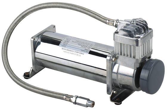 كروم سيارة ركوب التعليق الهوائي مضخة سيارة ضبط Dc 12V للسيارات خارج الطريق