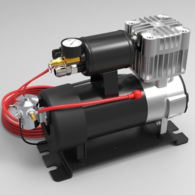 ضاغط الهواء ضاغط إطارات ثقيل Dc 12/24V طاقة عالية 8.8cfm ضاغط الهواء مع خزان