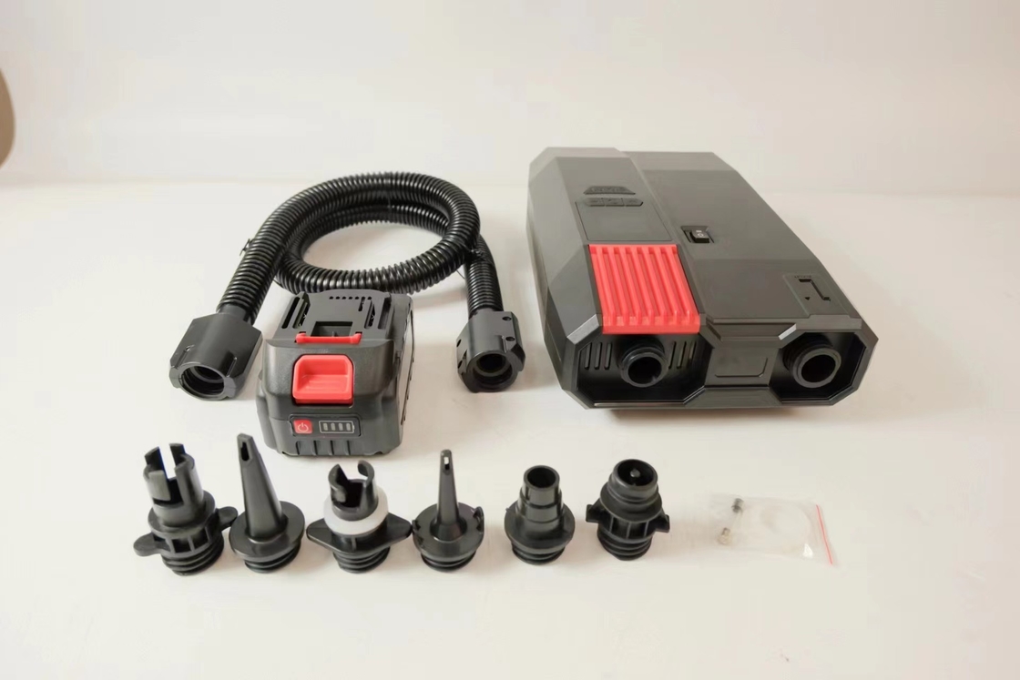 مضخة AC110-220V الكهربائية الرقمية DC 12V مع بطارية الليثيوم لضخ لوحة القوارب