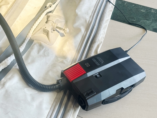 5000mAH بطارية سعة مضخة كهربائية للصندوق المضخة كاياك لوح الملاحة 20PSI 12V / 110-240V