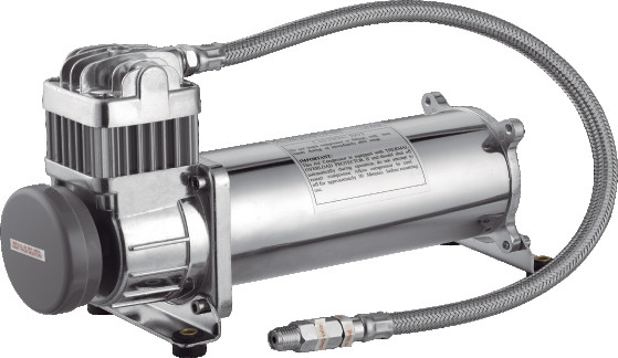 كروم سيارة ركوب التعليق الهوائي مضخة سيارة ضبط Dc 12V للسيارات خارج الطريق