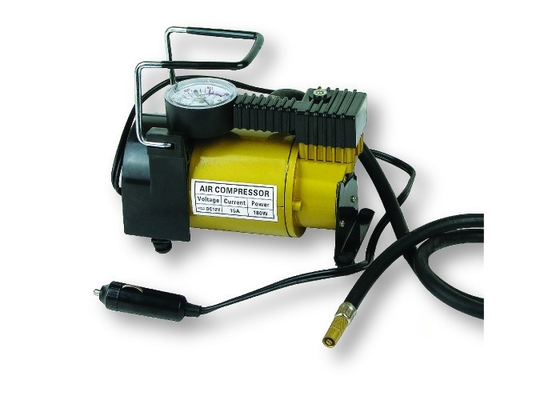 سعر جيد مجموعات ضواغط الهواء المحمولة باللونين الأسود والذهبي حقيبة Yurui 12v 140PSI الانترنت
