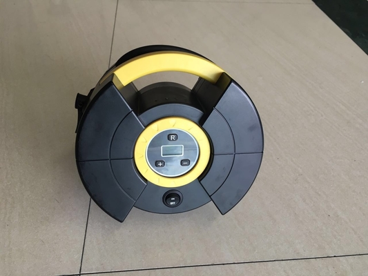ضاغط هواء للسيارة محمول بجهد 12 فولت يعمل على إيقاف تشغيل مقياس 150psi رقمي مع مصباح ليد