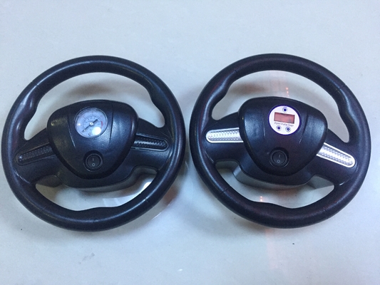 سعر جيد DC12V مضخة هواء السيارة الرقمية والمقياس ، ضاغط الهواء لإطارات السيارة على شكل عجلة القيادة الانترنت