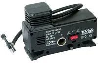 AC110-230V/DC12V التيار المتغير عجلة سيارة ضاغط الهواء مع فوهة