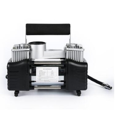 سعر جيد ضواغط هواء السيارة ذات اسطوانة مزدوجة YF662B 180w 150psi باللون الفضي الانترنت
