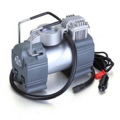 سعر جيد ضواغط هواء السيارة المعدنية الصالحة للشرب 12v 100psi OEM مع مقياس المصباح الانترنت
