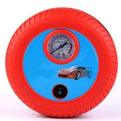 سعر جيد ضاغط الهواء البلاستيكي الأحمر Dc12v 250psi OEM مع قابس ولاعة السجائر الانترنت