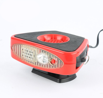 ABS Dc12v محمول PTC السيراميكية مروحة سيارات سخانات مع ضوء LED